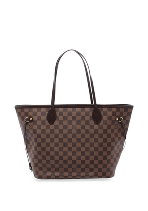 Louis Vuitton Pre-Owned 2012 Neverfull MM Damier tote bag - Brown