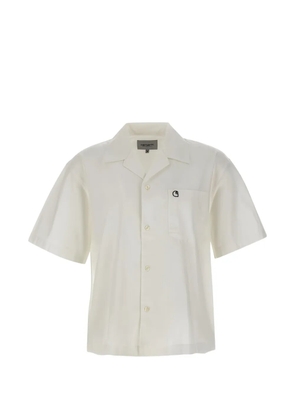 Carhartt WIP embroidered Kendry shirt - White