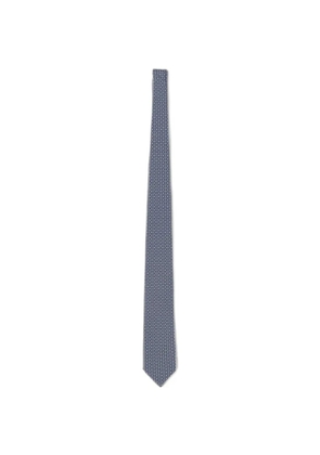 Ferragamo silk tie - Blue