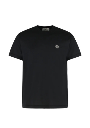 Stone Island logo-motif T-shirt - Black