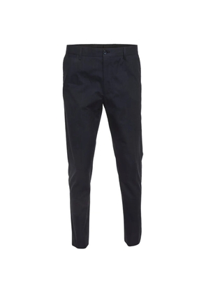 Dolce & Gabbana Pre-Owned plaid-pattern trousers - Blue