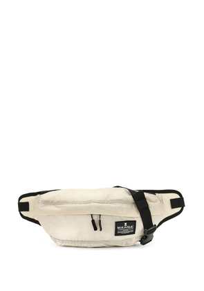 Makavelic logo patch belt bag - Neutrals