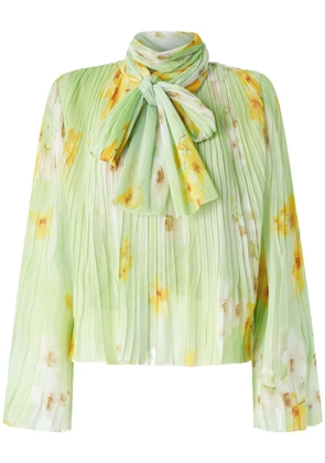 PINKO floral-print blouse - Green