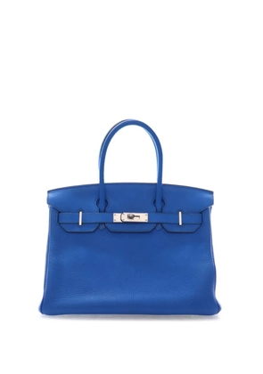 Hermès Pre-Owned 2014 Togo Birkin Retourne 30 handbag - Blue