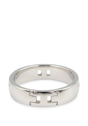 Hermès Pre-Owned Hercules white gold ring - Silver