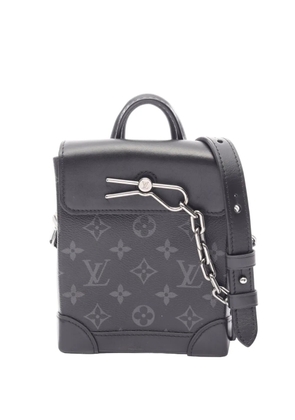 Louis Vuitton Pre-Owned 2021-2026 Monogram Eclipse Nano Steamer satchel - Black