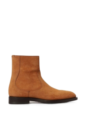 Brunello Cucinelli suede ankle boots - Neutrals