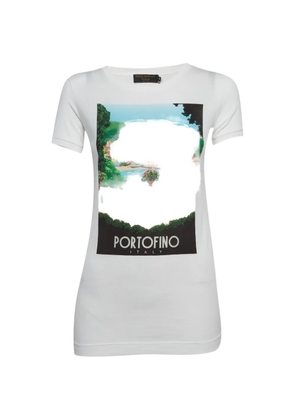 Dolce & Gabbana Pre-Owned Portofino-print T-shirt - White