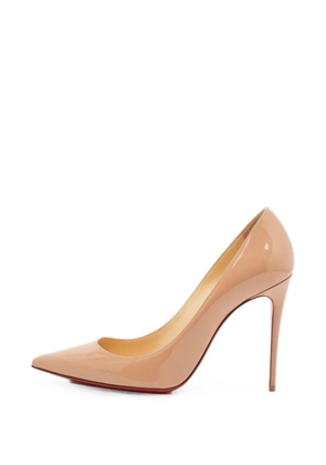 Christian Louboutin Pre-Owned Kate patent leather pumps - Neutrals