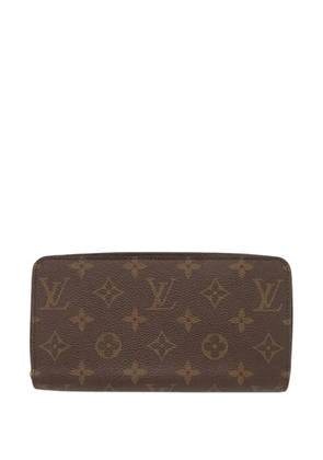 Louis Vuitton Pre-Owned 2018 Monogram Zippy Wallet long wallets - Brown
