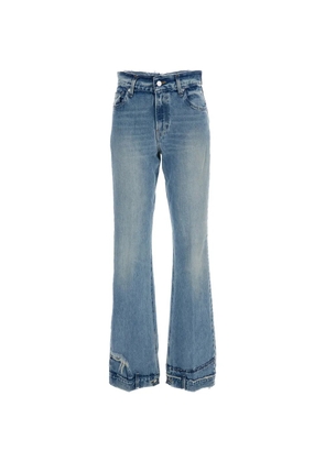 Haikure faded straight-leg jeans - Blue