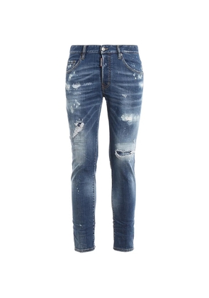 DSQUARED2 Skater distressed jeans - Blue