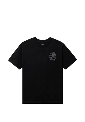Anti Social Social Club Berlin logo-print T-shirt - Black