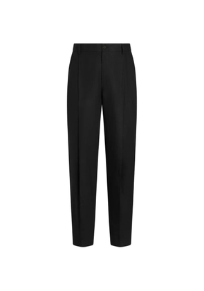 Dolce & Gabbana linen trousers - Black