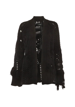 Zadig&Voltaire Dalia cable-knit cardigan - Black