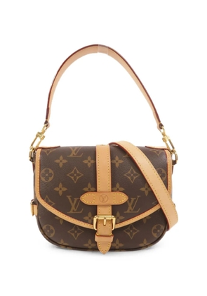 Louis Vuitton Pre-Owned Saumur BB Monogram shoulder bag - Brown