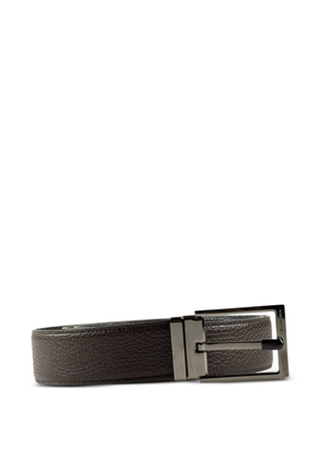 Ferragamo leather belt - Brown