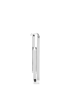 Off-White paperclip-shaped single earrings - Silver