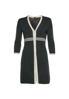 Loro Piana Pre-Owned button-up mini dress - Black