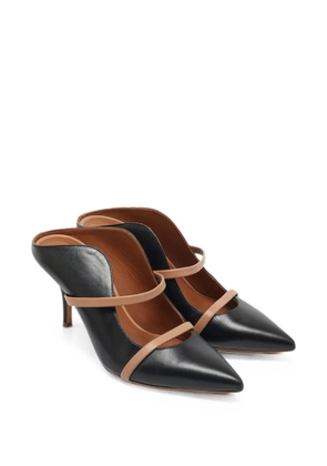 Malone Souliers Maureen curved-strap mules - Black