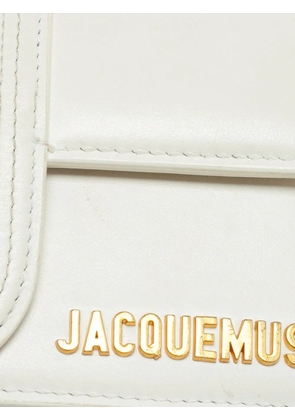 Jacquemus Pre-Owned mini Le Bambino leather tote bag - White