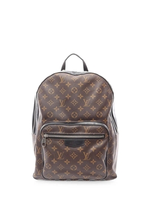 Louis Vuitton Pre-Owned 2017 Josh Monogram Macassar backpack - Brown