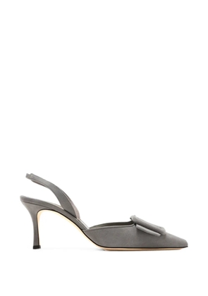 Manolo Blahnik Maysli slingback pumps - Grey