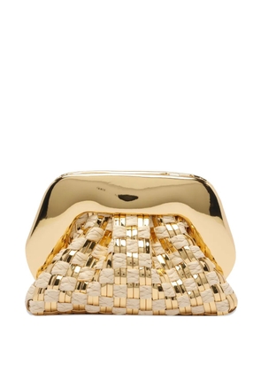 Themoirè Micro Gea clutch bag - Gold