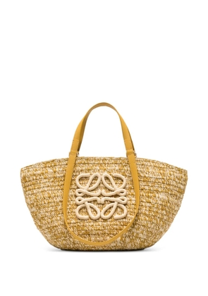 LOEWE medium Eclipse basket tote bag - Yellow