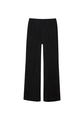 ANINE BING Aden crinkled trousers - Black