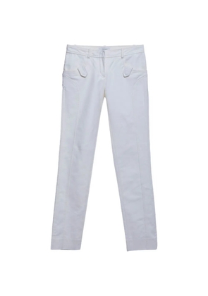 Versace Pre-Owned straight-fit trousers - White