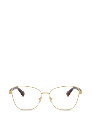 POLO RALPH LAUREN EYEWEAR geometric-frame glasses - Gold