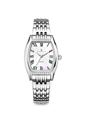 CHRISTIAN VAN SANT Gemma 34mm watch - White