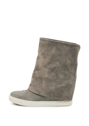 Casadei Vintage wedge sneakers - Grey