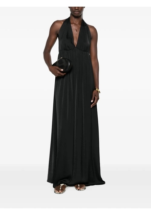 MOUTAKI backless maxi dress - Black