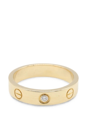 Cartier 2010s mini Love diamond ring - Gold
