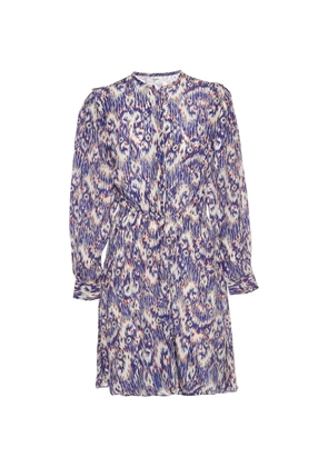 MARANT ÉTOILE Yandra abstract-print dress - Purple