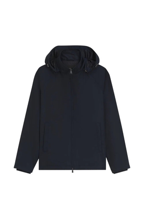 BOSS water-repellent hooded jacket - Blue