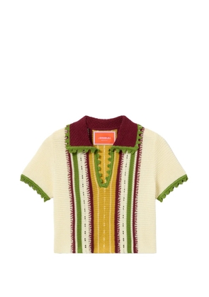 La DoubleJ Bowling polo - Neutrals