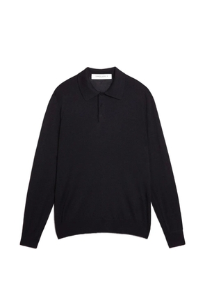 Golden Goose virgin wool polo shirt - Blue