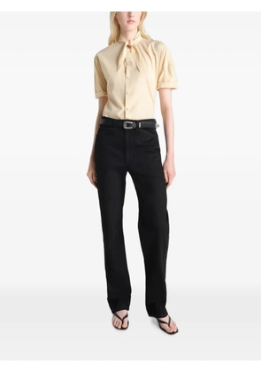 LEMAIRE foulard short-sleeve shirt - Yellow