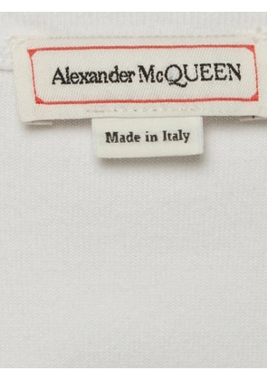 Alexander McQueen Pre-Owned graphic-print crew-neck T-shirt - White