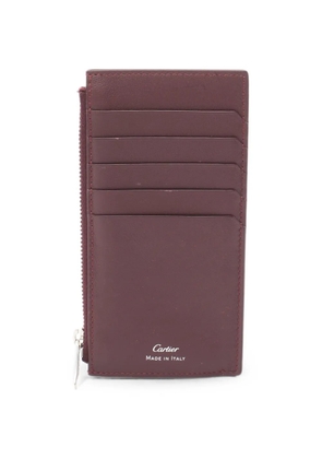 Cartier 2010s leather cardholder - Red