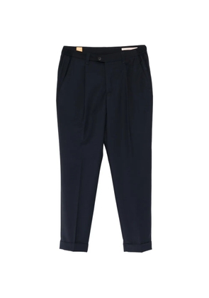 Alpha Industries pleated-design trousers - Blue