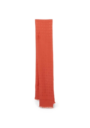 Bvlgari Pre-Owned Logomania stole - Orange