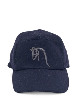 Hermès Pre-Owned Cheval au Trait baseball cap - Blue