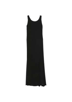 MOUTAKI open-back maxi dress - Black