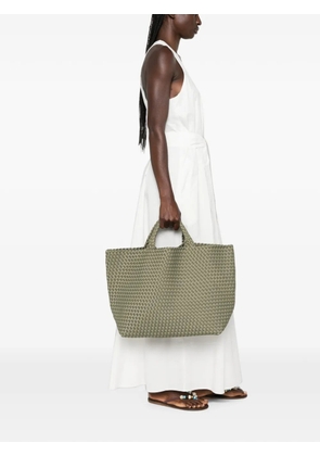 NAGHEDI large St. Barths woven tote bag - Green
