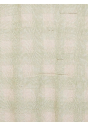 Fendi Pre-Owned check knit jersey - Green