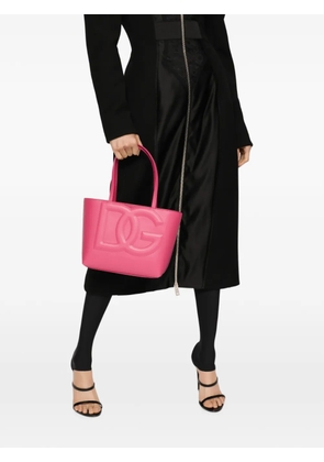 Dolce & Gabbana small DG Logo tote bag - Pink